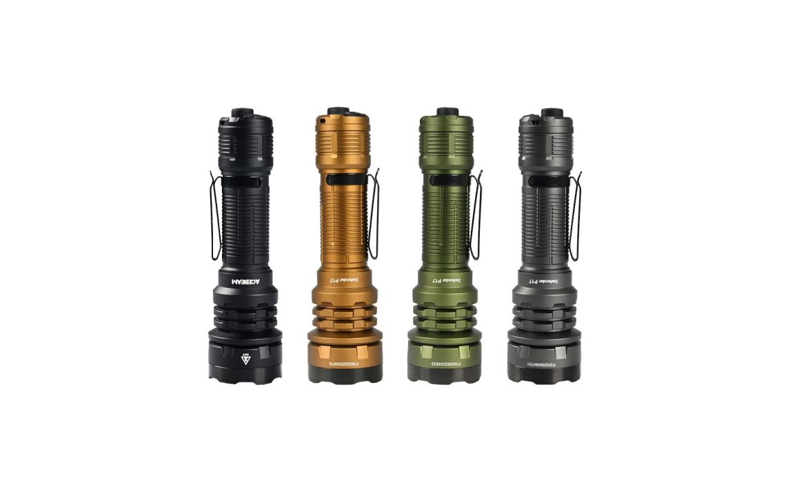 AceBeam Defender P17 Dual Switch 4900 lumen tactical torch