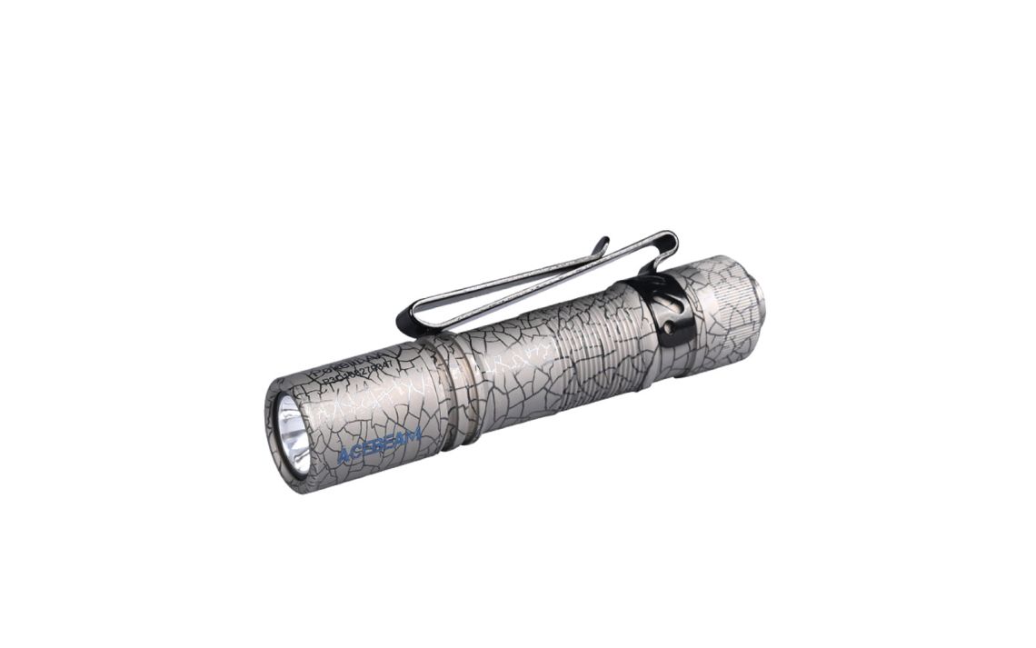 AceBeam Pokelit AA Titanium high CRI 500 lumen EDC torch