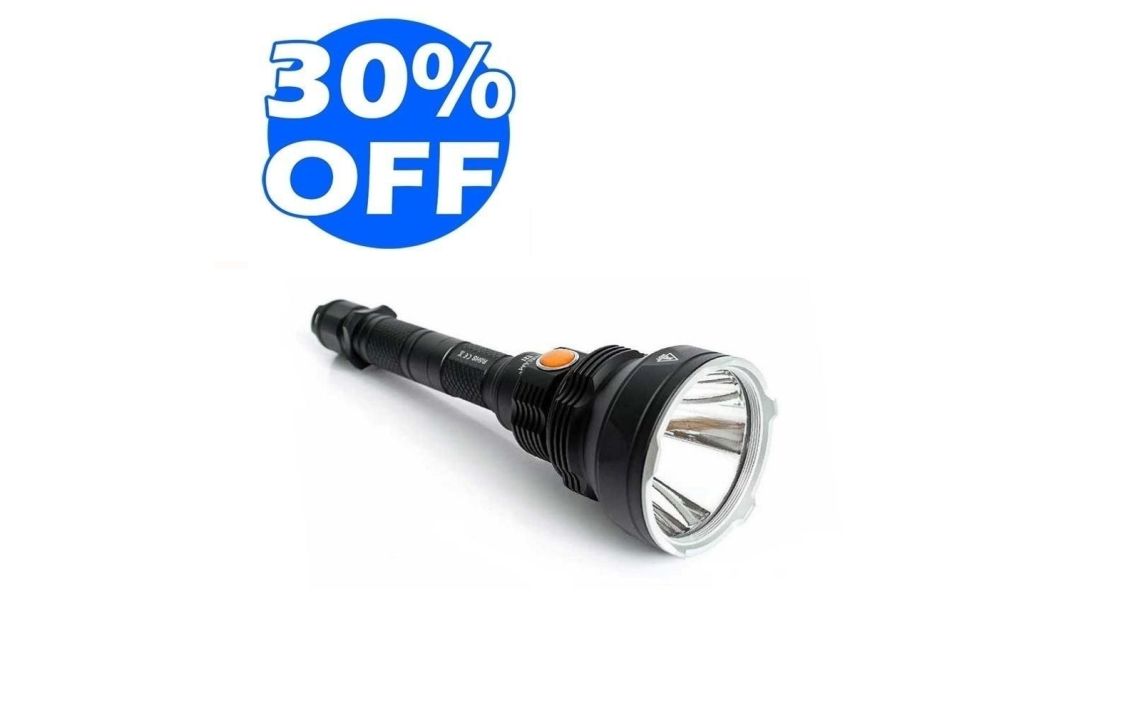 AceBeam T21 1500 lumen versatile long throw LED torch