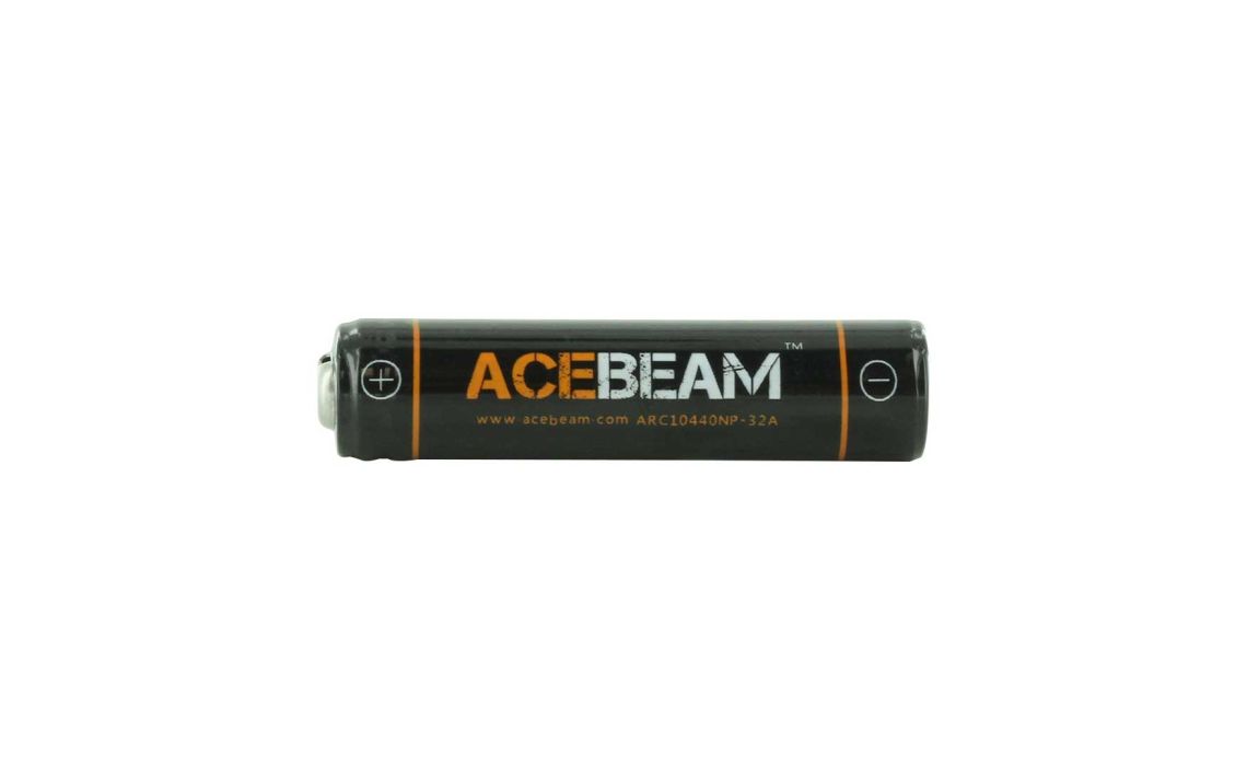 AceBeam ARC10440NP-32A Unprotected 10440 Li-ion rechargeable battery