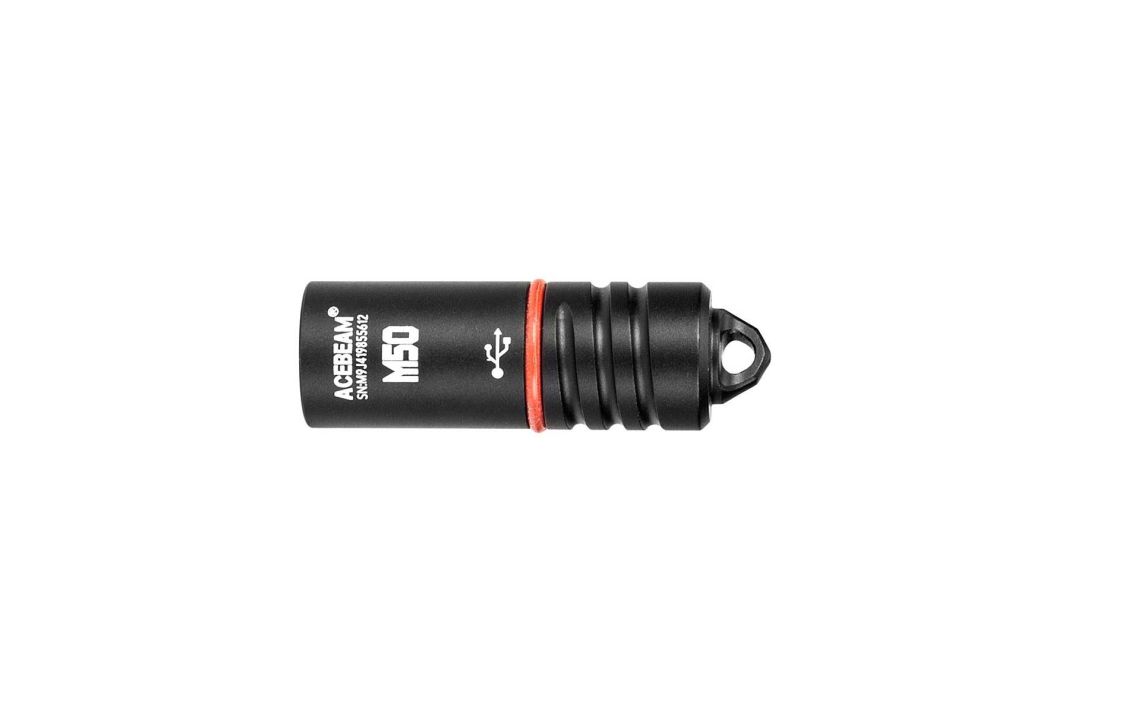 AceBeam M50 Tiny 200 lumen rechargeable LED keychain light